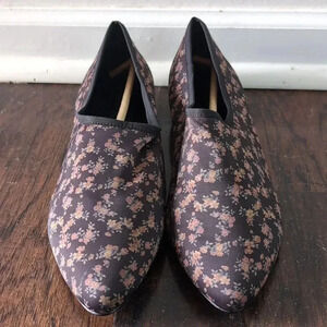 Lori Goldstein Womens Ballet Flats Shoes Floral Design